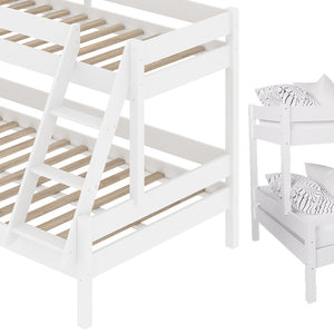 Vitalispa Letto a castello Bianco 140x200 / 90x200 cm