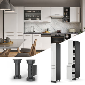 Vicco Armadio da farmacia Bianco lucido 30 cm