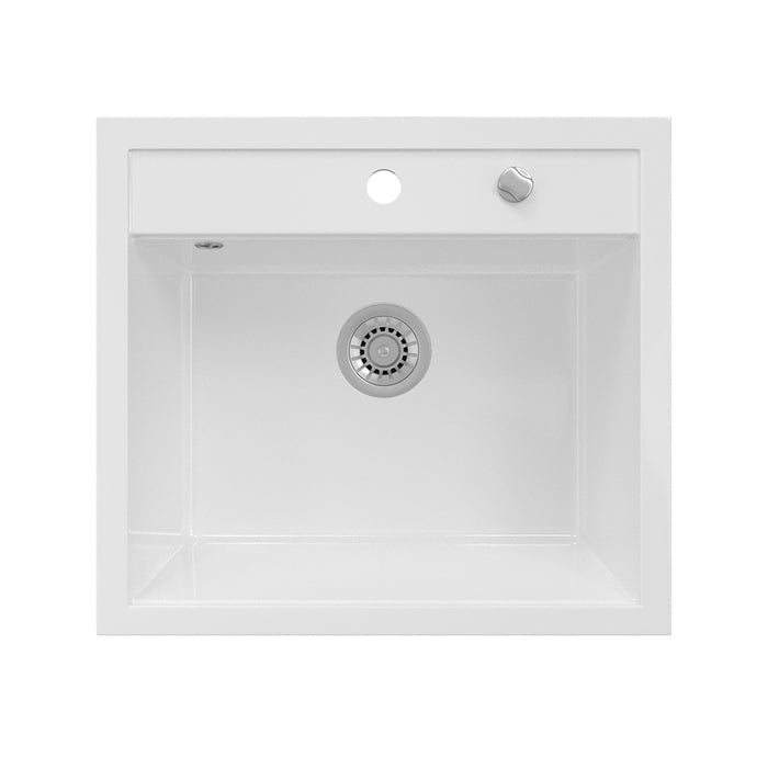 Bergström Lavello da cucina Bianco 56.5 x 51 cm