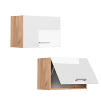 Vicco Pensile da cucina Bianco lucido 60 cm Piatto