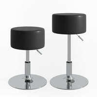 Vicco Sgabello Nero 33.5 x 67 cm per tavolo da toeletta