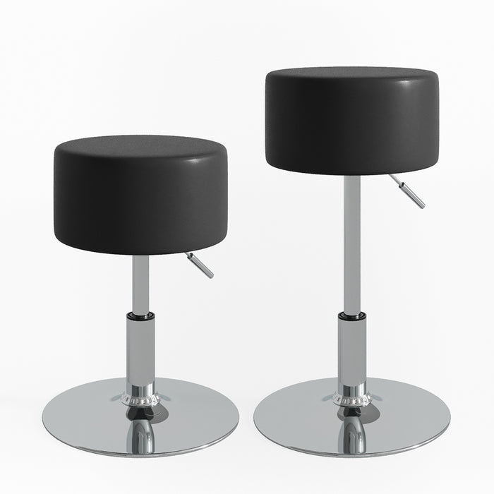 Vicco Sgabello Nero 33.5 x 67 cm per tavolo da toeletta