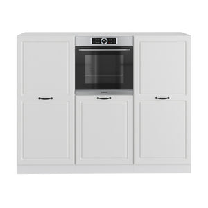 Vicco Cucine componibili piccole Casa di campagna bianca/bianco 180 cm senza piano di lavoro