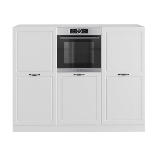 Vicco Cucine componibili piccole Casa di campagna bianca/bianco 180 cm senza piano di lavoro