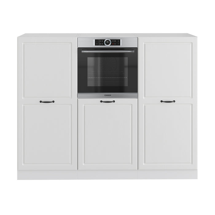 Vicco Cucine componibili piccole Casa di campagna bianca/bianco 180 cm senza piano di lavoro