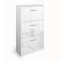 Vicco Scarpiera da ingresso Bianco lucido 59 x 105 cm