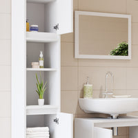 Vicco Mobile bagno alto Bianco 30 x 190 cm