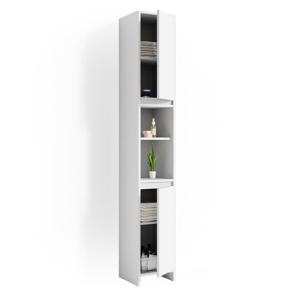 Vicco Mobile bagno alto Bianco 30 x 190 cm