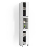 Vicco Mobile bagno alto Bianco 30 x 190 cm