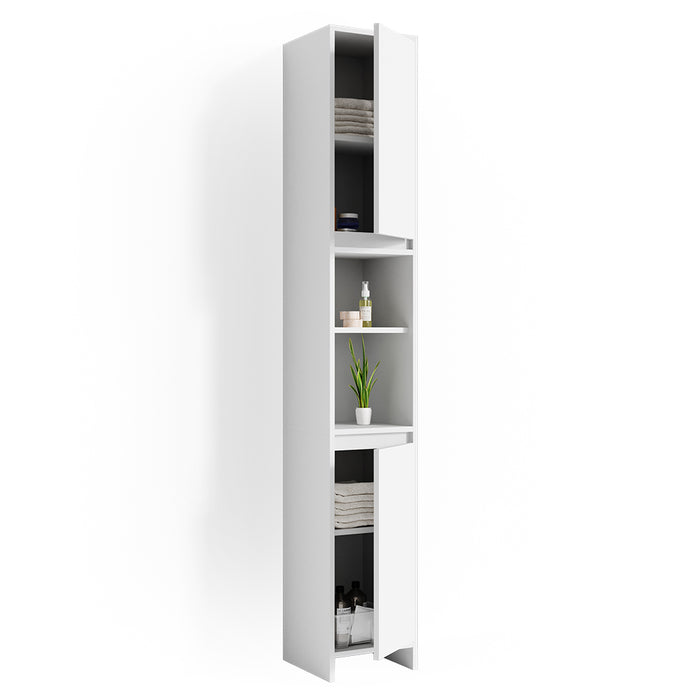 Vicco Mobile bagno alto Bianco 30 x 190 cm