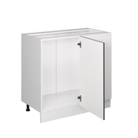 Vicco Mobile ad angolo cucina Bianco casa di campagna 86 cm senza piano di lavoro