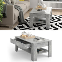 Vicco Tavolino Calcestruzzo 92.2 x 65 cm