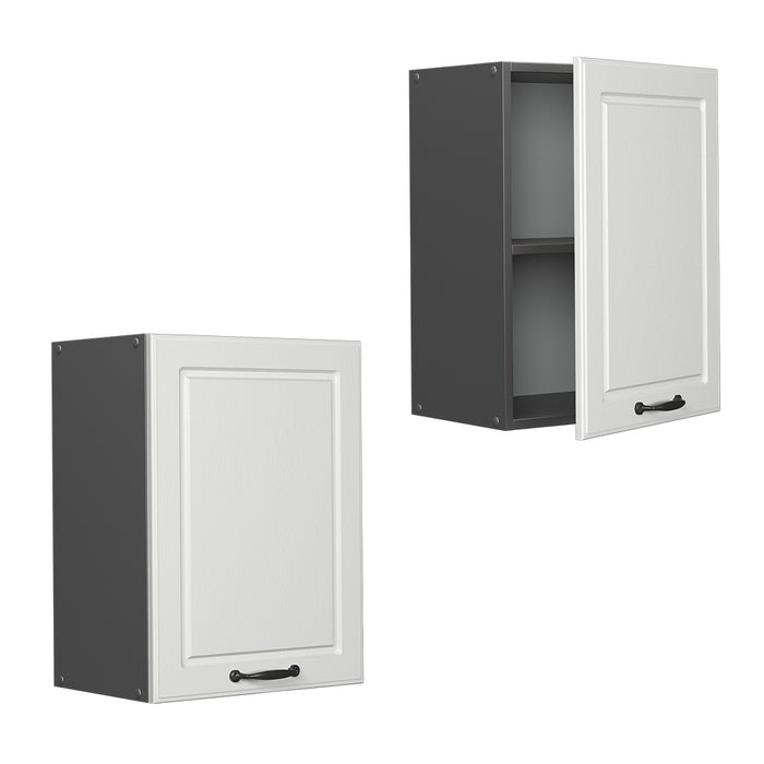 Vicco Pensile da cucina Bianco casa di campagna 45 cm