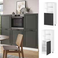 Vicco Mobile per forno da incasso Antracite casa di campagna 60 cm