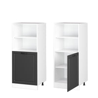 Vicco Mobile per forno da incasso Antracite casa di campagna 60 cm