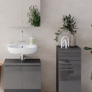 Vicco Mobiletto bagno Antracite 36.4 x 79 cm