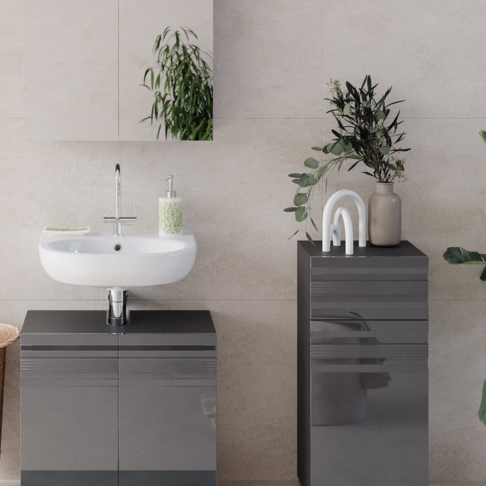 Vicco Mobiletto bagno Antracite 36.4 x 79 cm