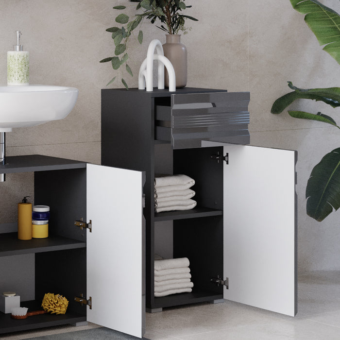 Vicco Mobiletto bagno Antracite 36.4 x 79 cm