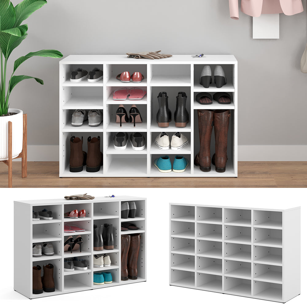 Vicco Scarpiera Bianco 104 x 65.5 cm