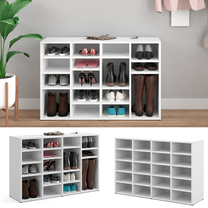 Vicco Scarpiera Bianco 104 x 65.5 cm