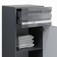 Vicco Mobiletto bagno Antracite 36.4 x 79 cm