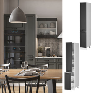 Vicco Armadio da farmacia Antracite casa di campagna 30 cm