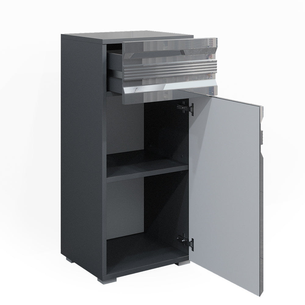 Vicco Mobiletto bagno Antracite 36.4 x 79 cm