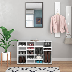 Vicco Scarpiera Bianco 104 x 65.5 cm