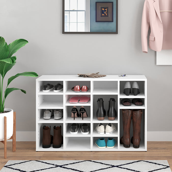 Vicco Scarpiera Bianco 104 x 65.5 cm