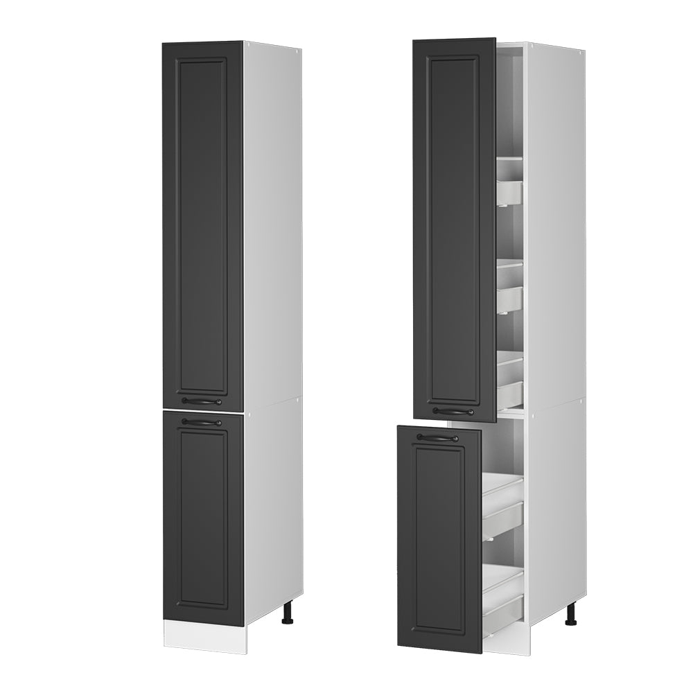 Vicco Armadio da farmacia Antracite casa di campagna 30 cm