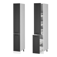 Vicco Armadio da farmacia Antracite casa di campagna 30 cm