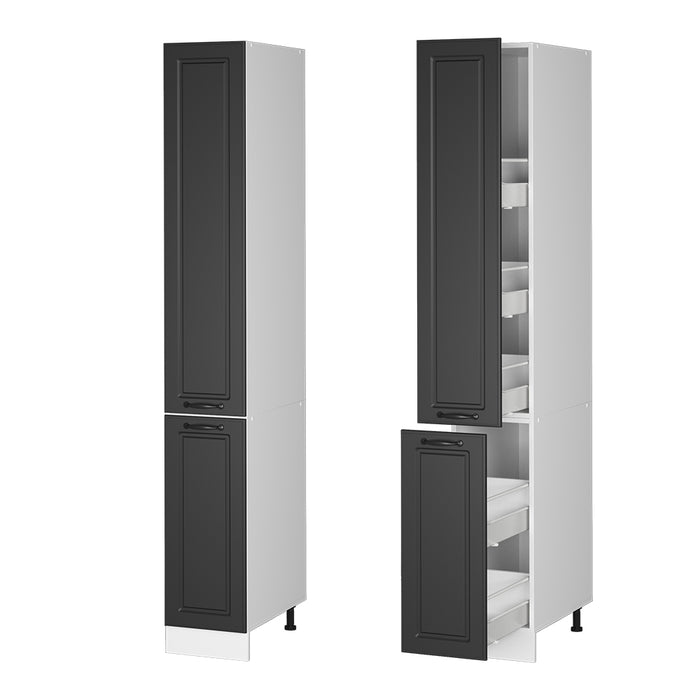 Vicco Armadio da farmacia Antracite casa di campagna 30 cm