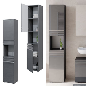 Vicco Mobile bagno alto Antracite 36.4 x 190.5 cm