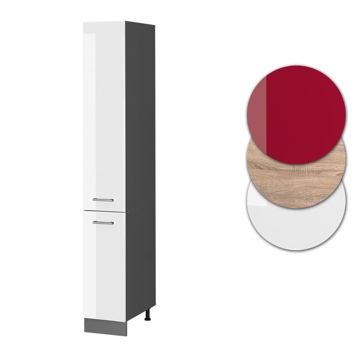 Vicco Armadio da farmacia Bianco lucido 30 cm