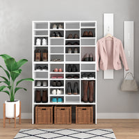 Vicco Scarpiera Bianco 104 x 65.5 cm