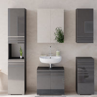 Vicco Mobile bagno alto Antracite 36.4 x 190.5 cm