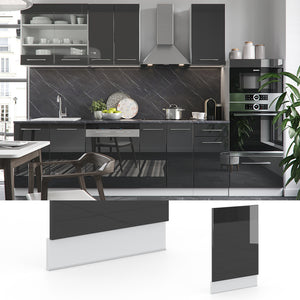 Vicco Pannello frontale Antracite lucido 45 cm , PL Rovere