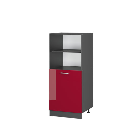 Vicco Mobile per forno da incasso Rosso lucido 60 cm
