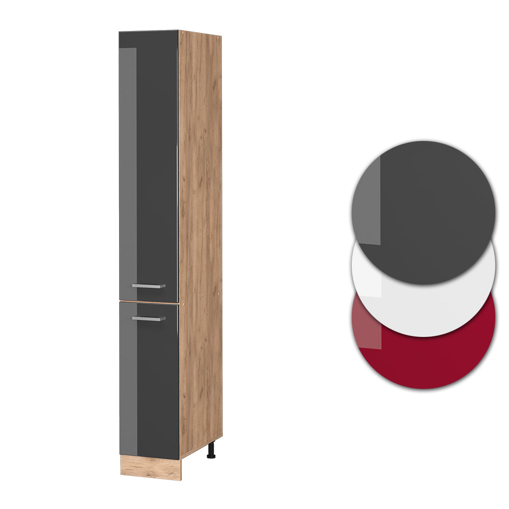 Vicco Armadio da farmacia Antracite lucido 30 cm