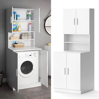 Vicco Mobile lavatrice Bianco 70.5 x 190.5 cm