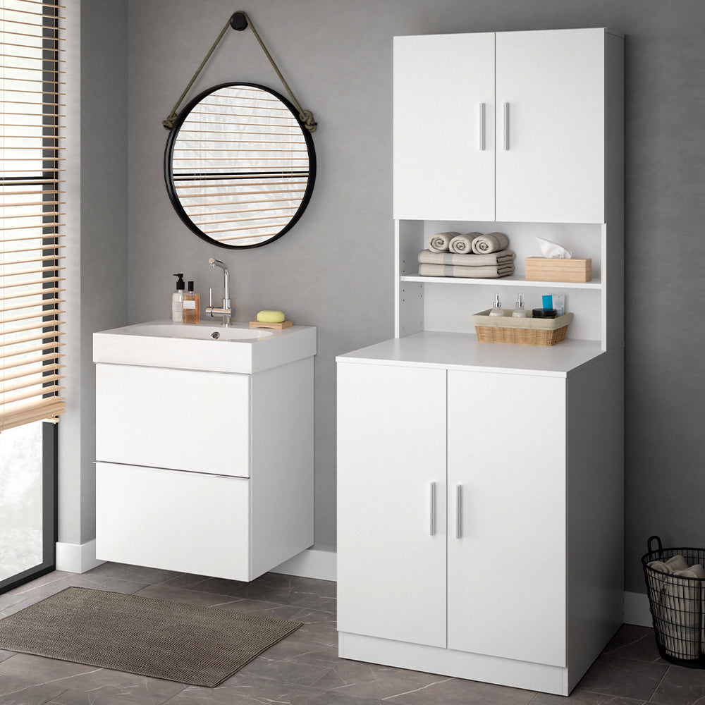 Vicco Mobile lavatrice Bianco 70.5 x 190.5 cm