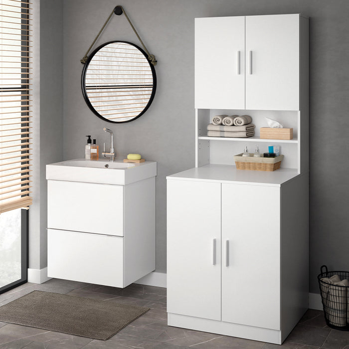 Vicco Mobile lavatrice Bianco 70.5 x 190.5 cm