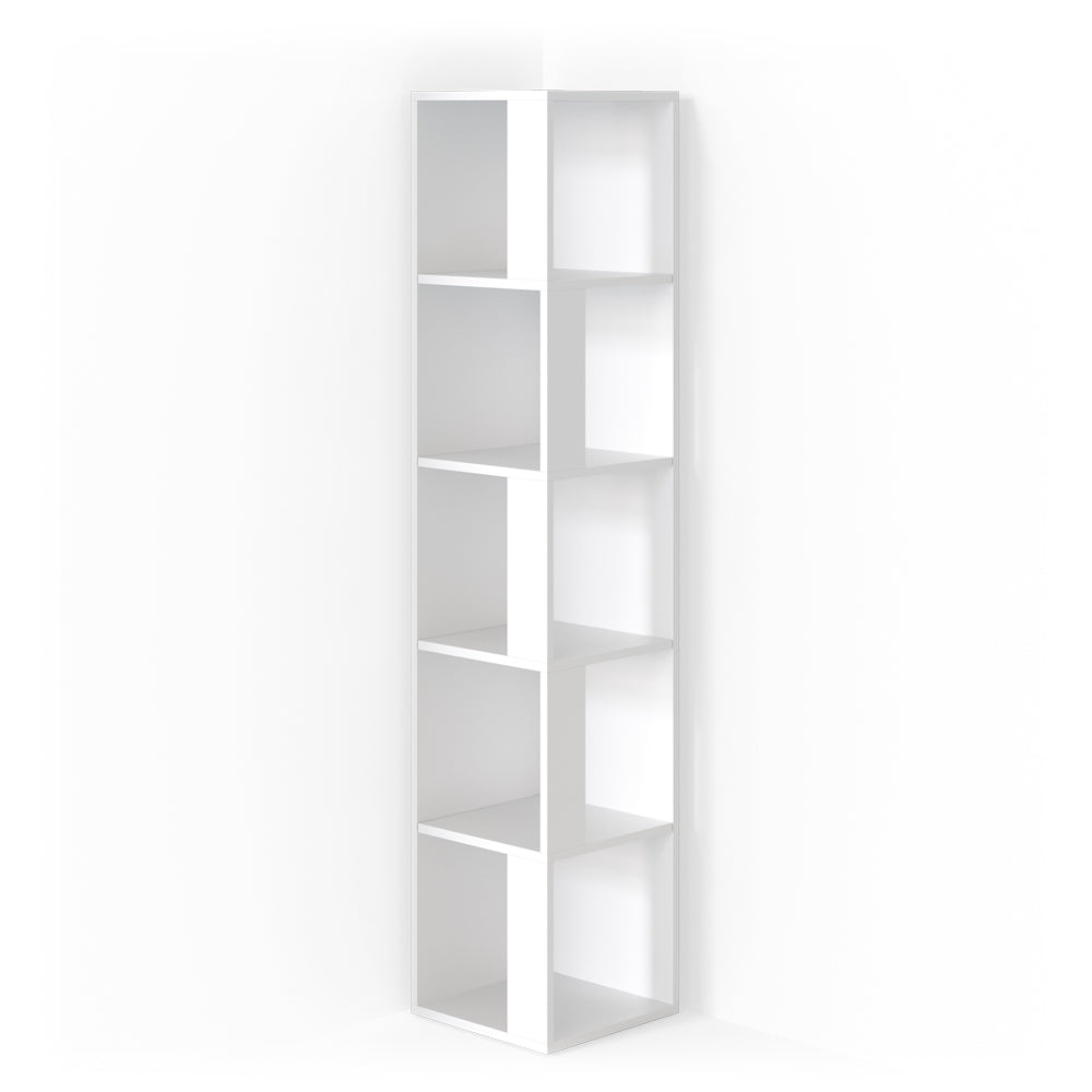 Vicco Scaffale angolare Bianco 33.3 x 162.2 cm