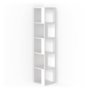 Vicco Scaffale angolare Bianco 33.3 x 162.2 cm
