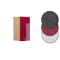 Vicco Pensile da cucina Rosso lucido 30 cm