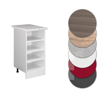 Vicco Scaffale da cucina Bianco 40 cm , PL Marmo