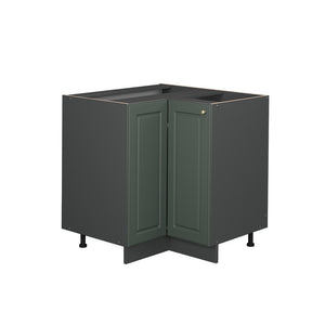 Vicco Mobile ad angolo cucina Verde-oro Country House 80.5 cm senza piano di lavoro