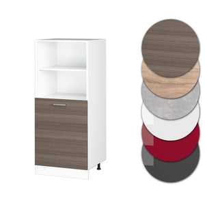 Vicco Mobile per forno da incasso Grigio 60 cm