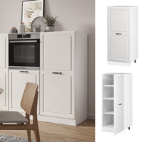 Vicco Mobile cucina dispensa Bianco casa di campagna 60 cm