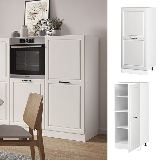 Vicco Mobile cucina dispensa Bianco casa di campagna 60 cm